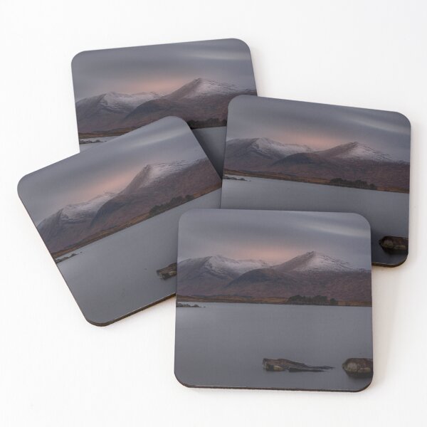 Item preview, "Serenity at Loch Nah Achlaise: A Winter Highland Scene" designed and sold by philpace.