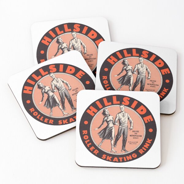 Item preview, Hillside Roller Skating Rink Richmond Hill New York Roller Skating Rink Sticker Decal Label designed and sold by tislord.