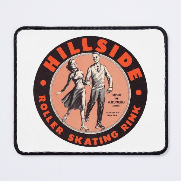 Item preview, Hillside Roller Skating Rink Richmond Hill New York Roller Skating Rink Sticker Decal Label designed and sold by tislord.