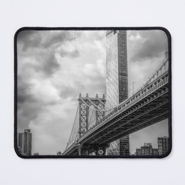 Item preview, Manhattan Bridge, New York City, USA BW 2 designed and sold by jrtwynam.