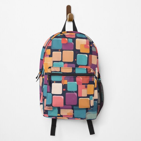Item preview, Abstract Colorful 3D Squares and Rectangles Seamless Pattern designed and sold by S4Graphics.
