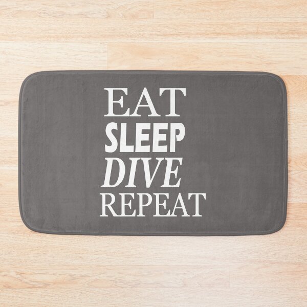 Item preview, Eat Sleep Dive Repeat t-shirt designed and sold by Ami Ne.