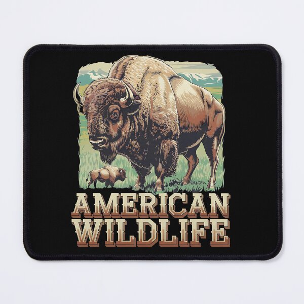 Item preview, American wildlife - Buffalo majesty - Let's go buffalo - Wilderness wonders - Whispering wilderness - Natures playground - Mysterious valleys designed and sold by JansenGS.
