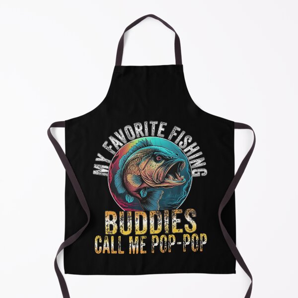 Item preview, My Favorite Fishing Buddies Call Me Pop Pop - Fishing Family designed and sold by Smix Pixels.