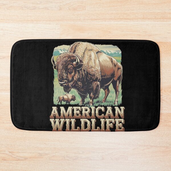 Item preview, American wildlife - Buffalo majesty - Let's go buffalo - Wilderness wonders - Whispering wilderness - Natures playground - Mysterious valleys designed and sold by JansenGS.