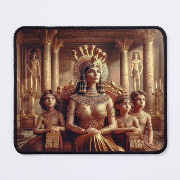 Item preview, Cleopatra VII -The Last Pharaoh of Egypt seated with her three children #13 designed and sold by noelallumphoto.