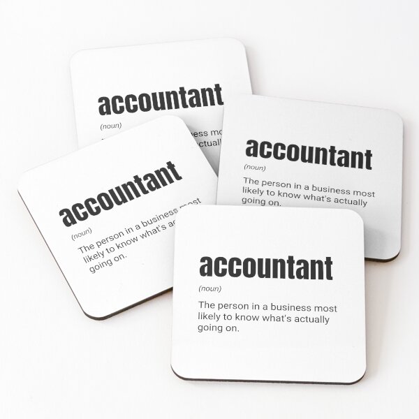Item preview, Accountant Definition Funny Work Saying designed and sold by CuteLovelyDesigns.