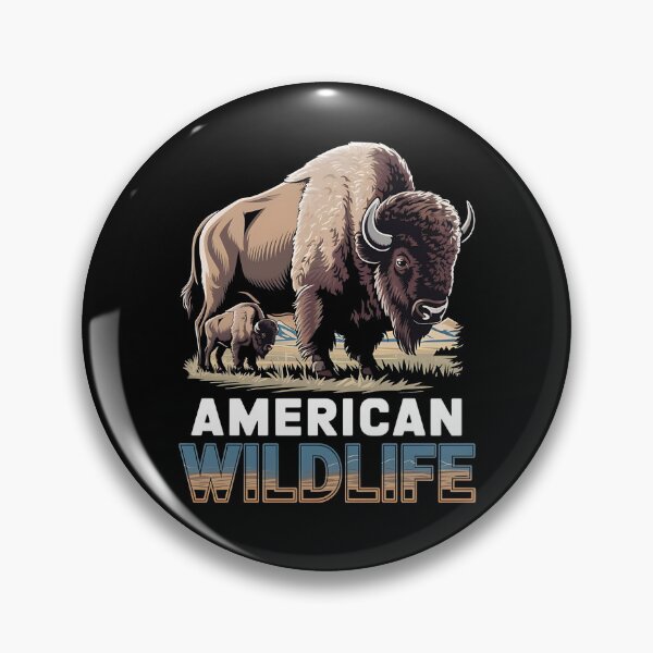 Item preview, American wildlife - Buffalo majesty - Let's go buffalo - Wilderness wonders - Whispering wilderness - Natures playground - Mysterious valleys designed and sold by JansenGS.