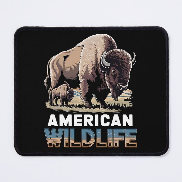 Item preview, American wildlife - Buffalo majesty - Let's go buffalo - Wilderness wonders - Whispering wilderness - Natures playground - Mysterious valleys designed and sold by JansenGS.