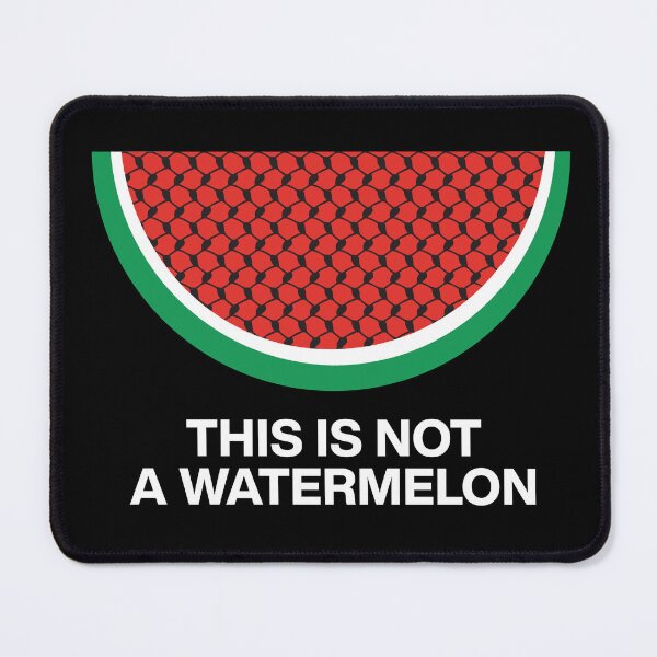 Artikelvorschau, Dies ist keine Wassermelone Palästinensische Freiheit Unterstützen Sie ein freies Palästina entworfen und verkauft von Mohammed ElGohary.