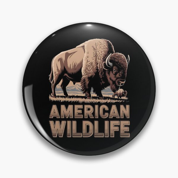 Item preview, American wildlife - Buffalo majesty - Let's go buffalo - Wilderness wonders - Whispering wilderness - Natures playground - Mysterious valleys designed and sold by JansenGS.