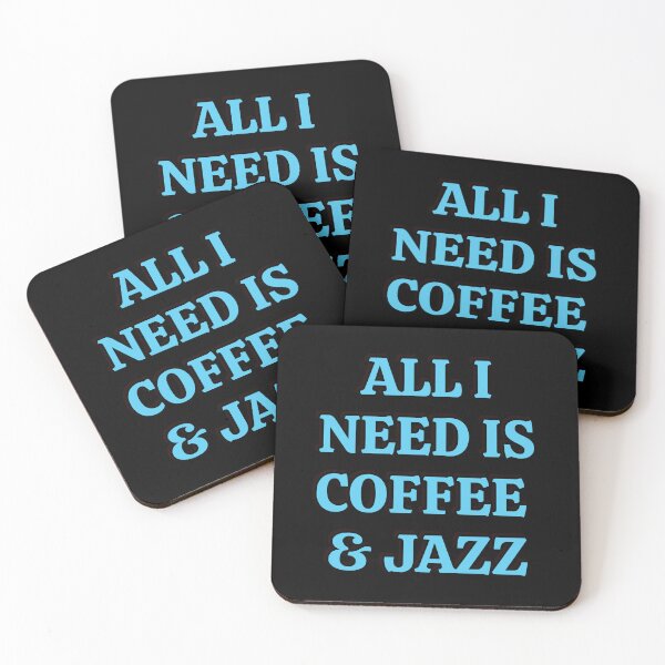 Item preview, All I need is coffee and jazz  designed and sold by Inspirationmotivation.