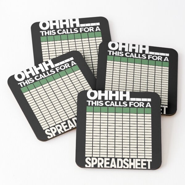 Item preview, Oh... This Calls For A Spreadsheet Office Quote Saying Funny designed and sold by DrawHandArt.