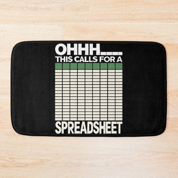 Item preview, Oh... This Calls For A Spreadsheet Office Quote Saying Funny designed and sold by DrawHandArt.