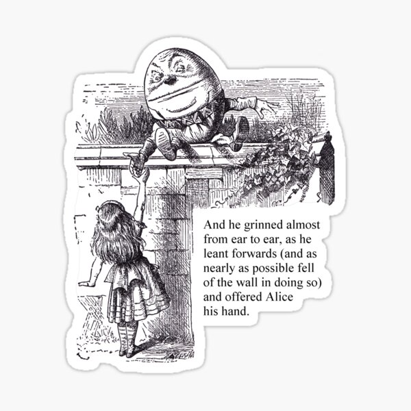 Humpty Dumpty Sticker