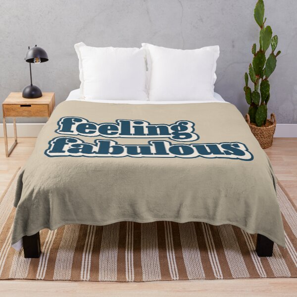 Item preview, Feeling Fabulous Bold Typography Design designed and sold by trepiu.