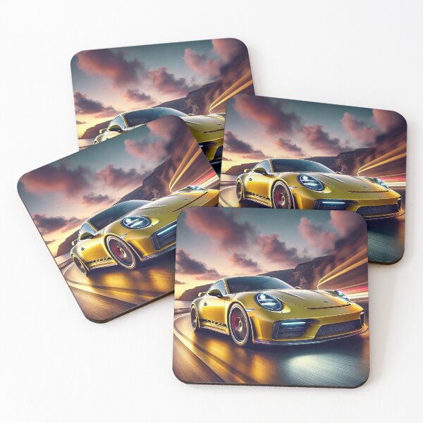 Item preview, "Sunset Fury: Coastal Thrill Drive" designed and sold by philpace.