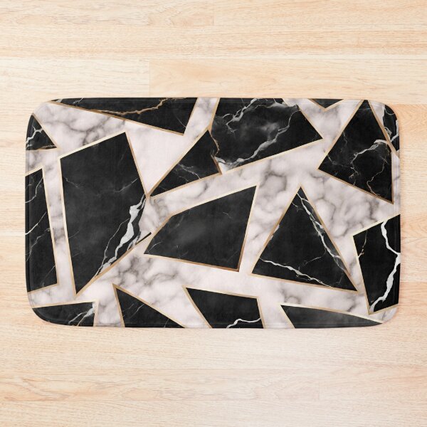 Item preview, Black Marble Surface Pattern 4 designed and sold by Tom-Johnson.