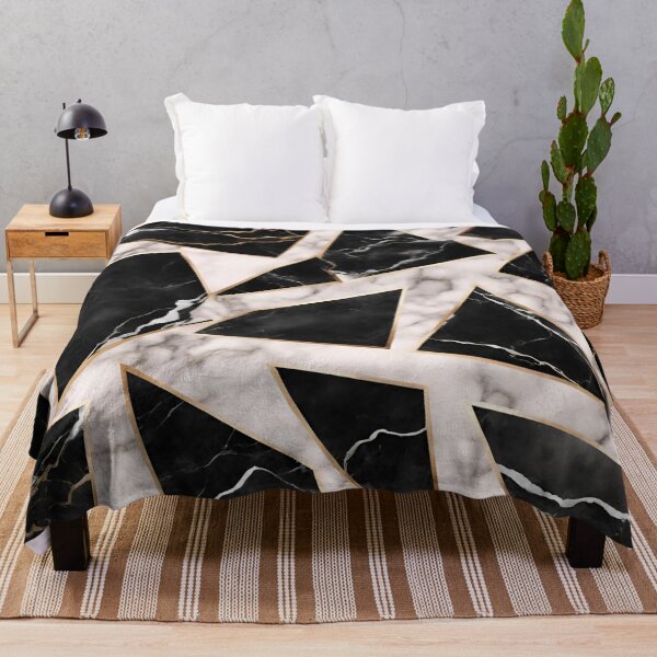 Item preview, Black Marble Surface Pattern 4 designed and sold by Tom-Johnson.