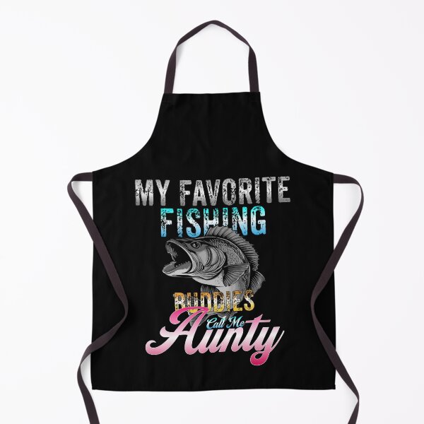 Item preview, My Favorite Fishing Buddies Call Me Aunty - Fishing Family designed and sold by Smix Pixels.