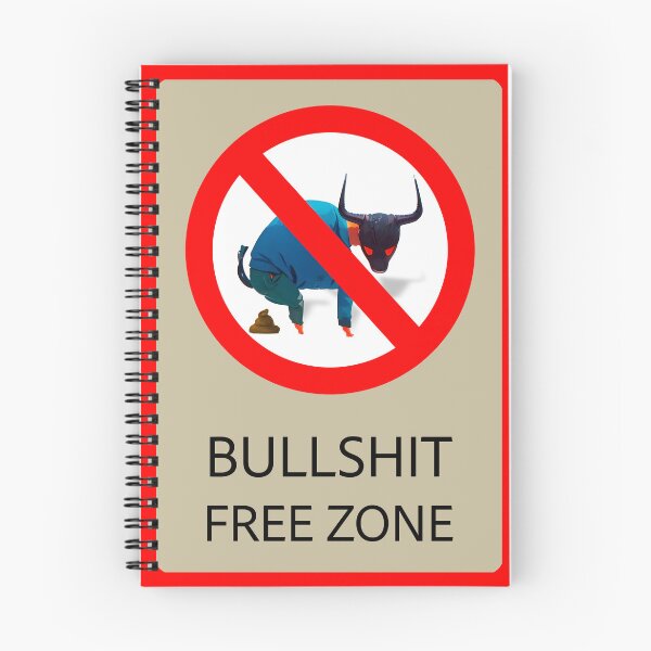 Item preview, Bullshit Free Zone designed and sold by 02lab.