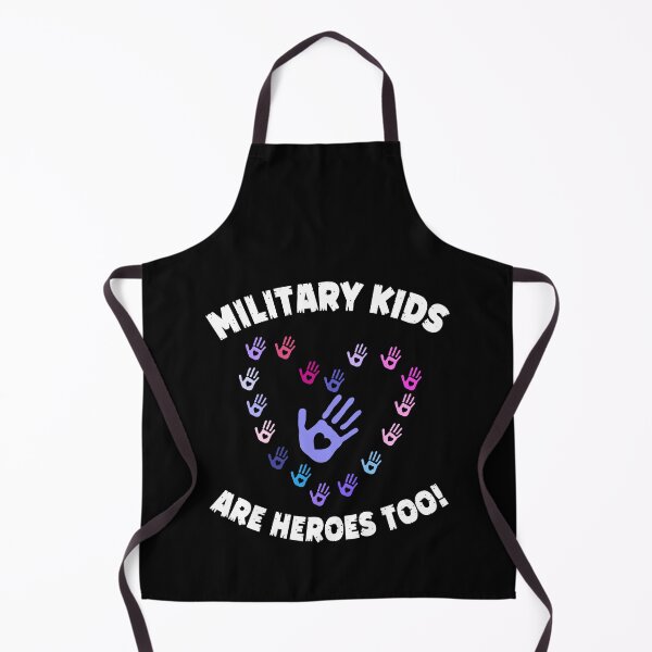 Item preview, Military Kids Are Heroes Too ! Colorful Heart Hands designed and sold by Smix Pixels.