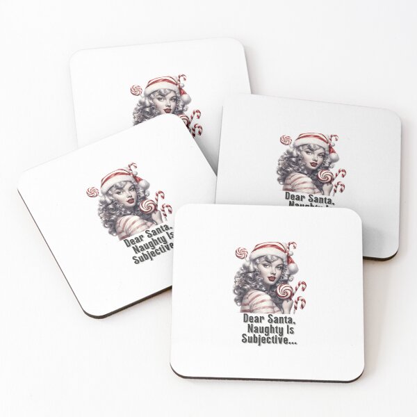 Item preview, Dear Santa, Naughty Is Subjective designed and sold by FuryHive.