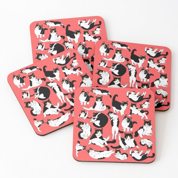 Item preview, Black and White Cats designed and sold by SwellGoodsArt.