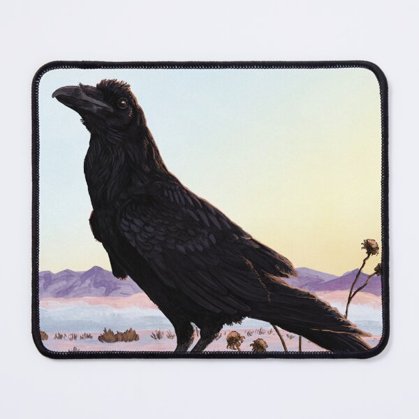 Item preview, Winter Raven designed and sold by Rebecca Kriz Art.