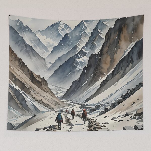 Item preview, Walking Among Giants Watercolor designed and sold by peakfreak.