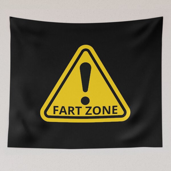 Item preview, Funny Fart Zone Sticker for Laughter Lovers, i farted  designed and sold by IceBathDESIGNS.