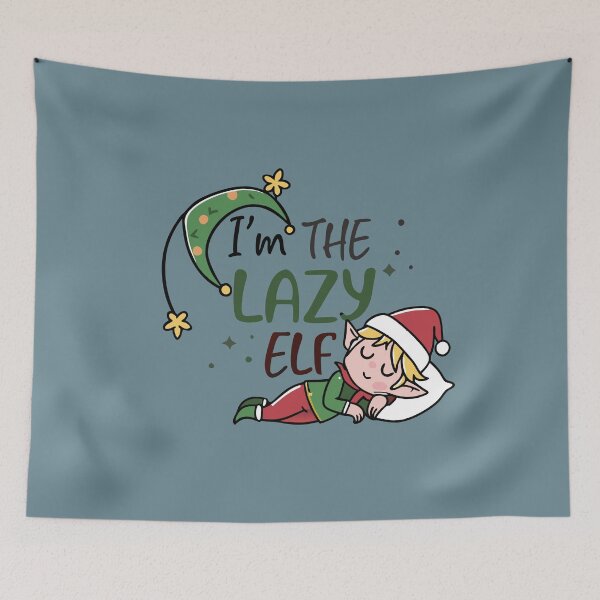 Item preview, I'm the Lazy Elf - Funny Christmas Design designed and sold by Myghoust.