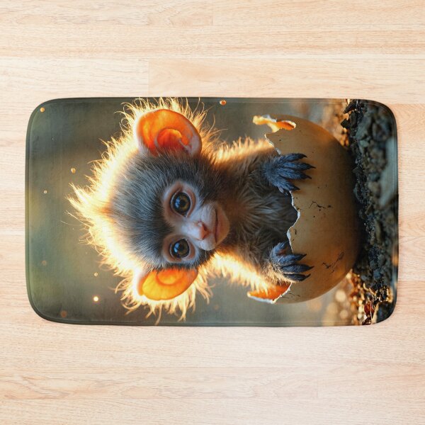 Item preview, Cute Baby Monkey In An Eggshell designed and sold by TheArtOfPat.