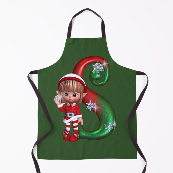 Item preview, Christmas Elf with S designed and sold by Marialen.