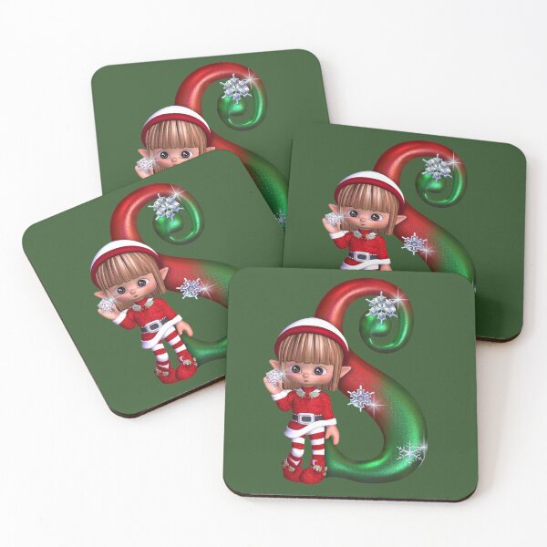 Item preview, Christmas Elf with S designed and sold by Marialen.