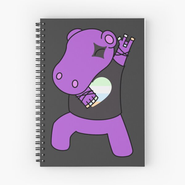 Item preview, Madi the Hippo Rocking Out designed and sold by Kai Buro.