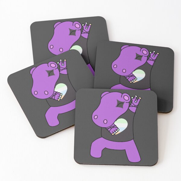 Item preview, Madi the Hippo Rocking Out designed and sold by Kai Buro.
