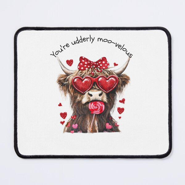 Item preview, Cute Highland Cow, Valentines Day designed and sold by CreatedbyKandJ.