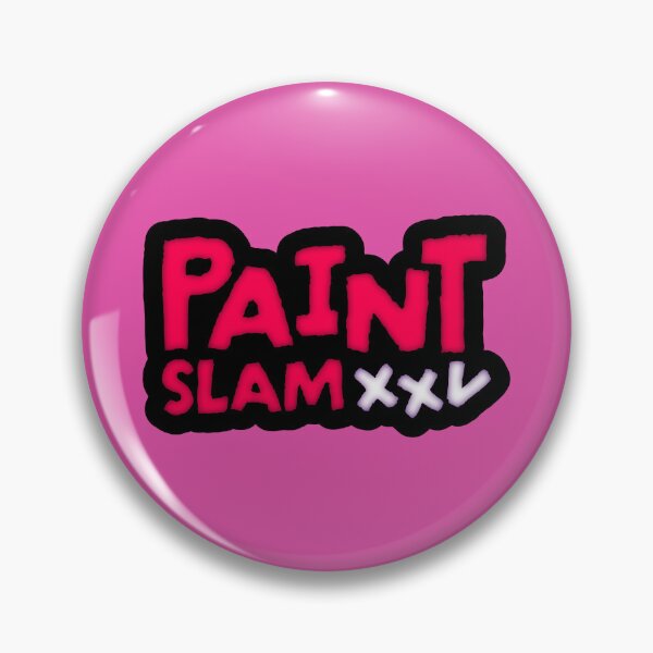 Item preview, Copy of Copy of PaintSlam 2025 Logo Pink designed and sold by JewelKnightJess.