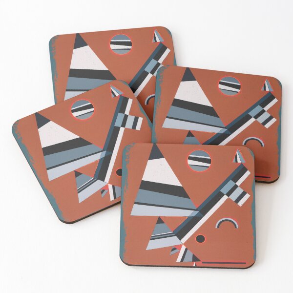 Item preview, Bauhaus Art Movement Aesthetic, Geometric Art, Kandinsky designed and sold by CulturalCurios.