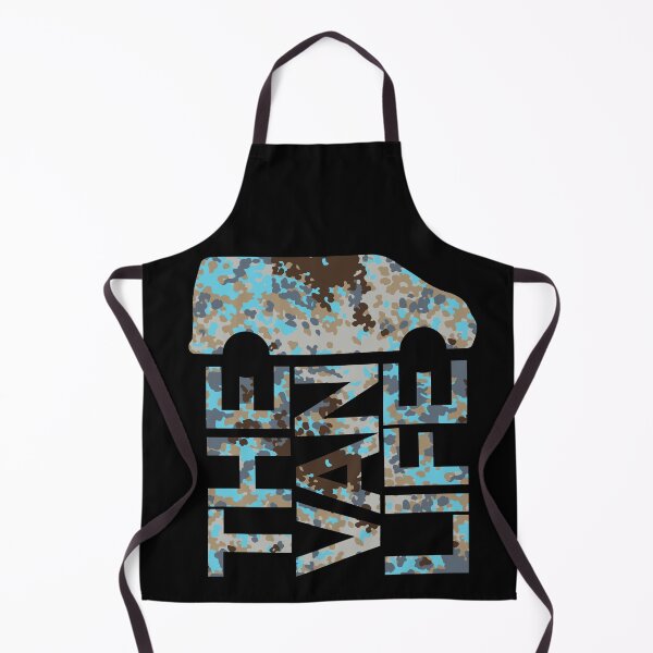 Item preview, The Van Life Logo : Blue Camo designed and sold by robnoble.