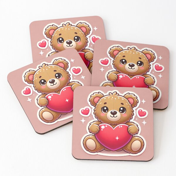 Item preview, Adorable Teddy Bear with a Heart designed and sold by Peelya.