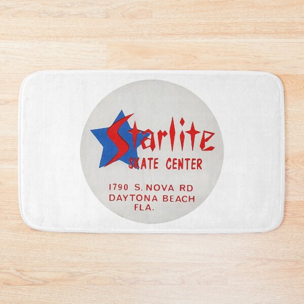Item preview, Starlite Skate Center Daytona Beach Florida Roller Skating Rink Sticker Decal Label designed and sold by tislord.