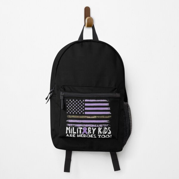 Item preview, Military Kids Are Heroes Too ! Patriotic Usa Camo Flag & Weapons designed and sold by Smix Pixels.