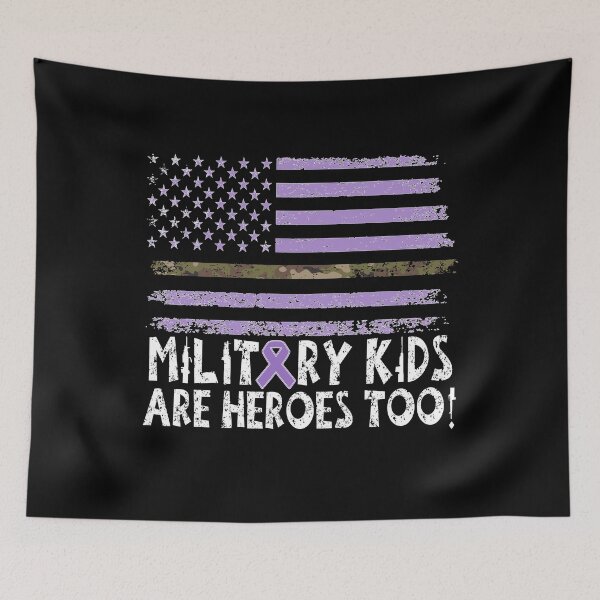 Item preview,  Military Kids Are Heroes Too ! Patriotic Usa Camo Flag & Weapons  designed and sold by Smix Pixels.