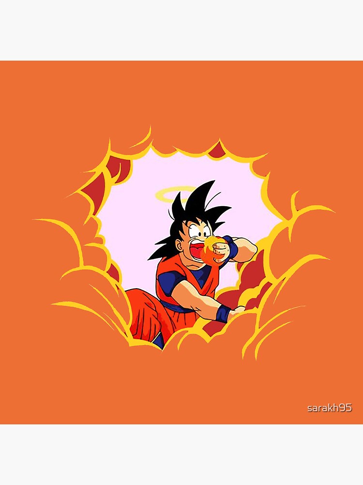 Kid Goku Sticker for Sale by sarakh95