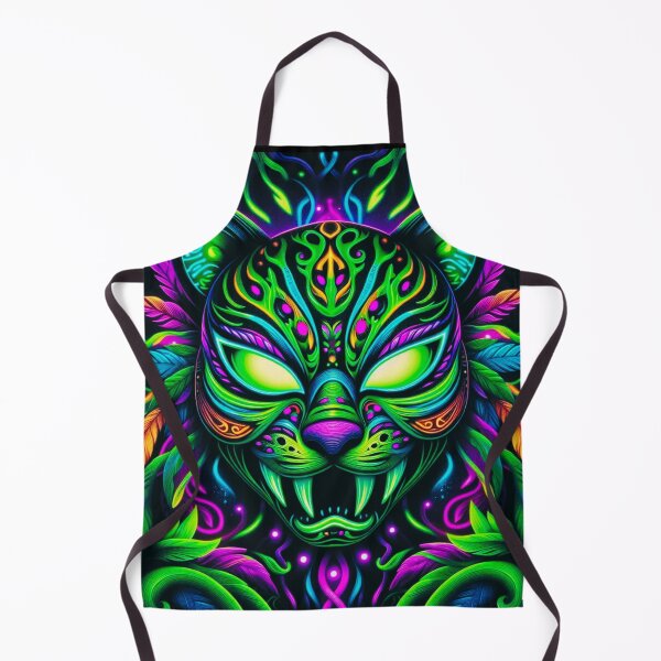 Artikelvorschau, Neon Dschungel Tiger Geist entworfen und verkauft von Taans-Creation.