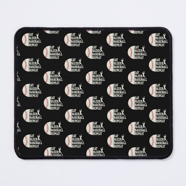 Item preview, Eat sleep baseball repeat designed and sold by marfanna.