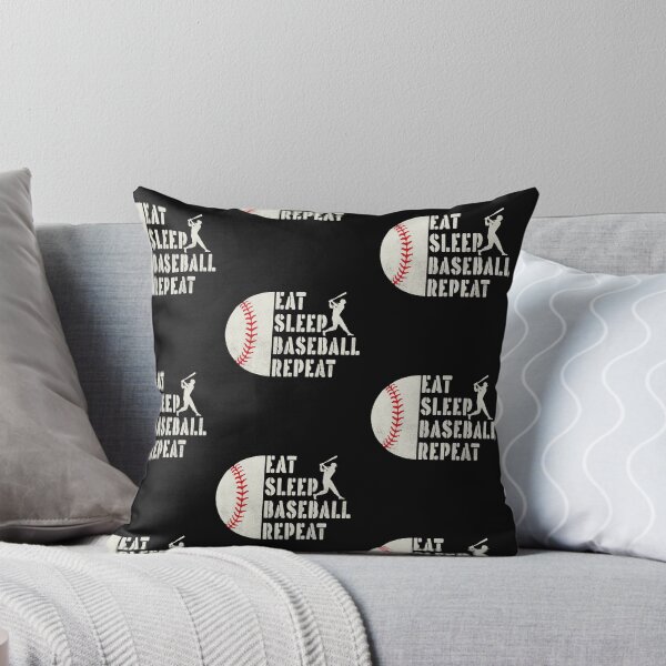 Item preview, Eat sleep baseball repeat designed and sold by marfanna.