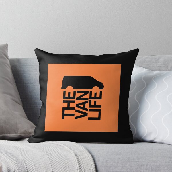Aperçu de l'œuvre Le logo Van Life : boîte orange créée et vendue par robnoble.